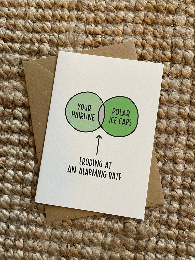 Funny Venn Diagram Birthday Card Him Boyfriend Husband Grandad Dad Rude ...