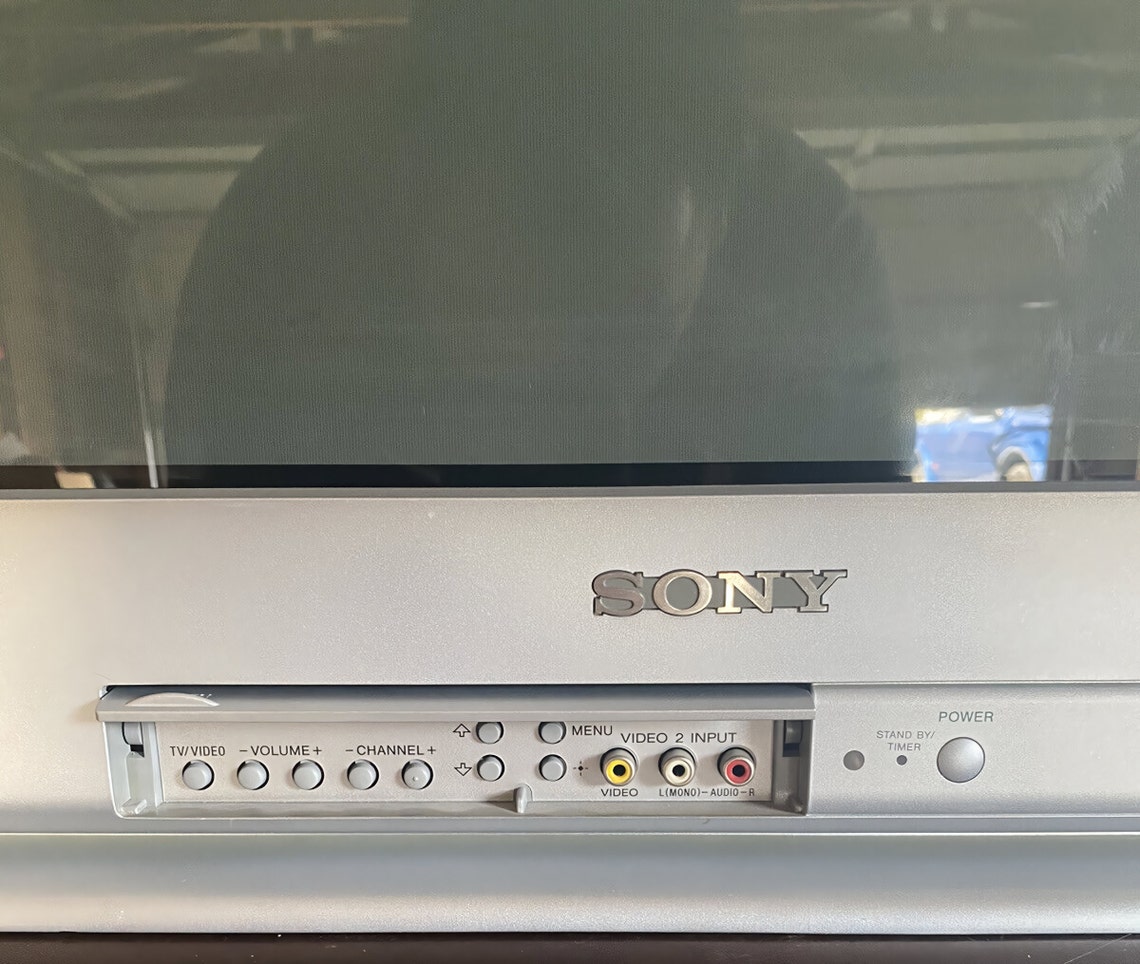 Sony Trinitron 27 CRT TV KV27FS120 Retro Gaming Etsy