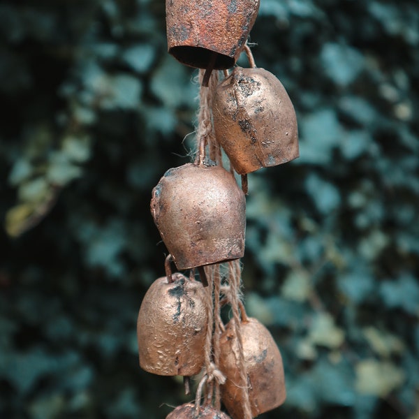 Vintage Cow Bells Chime