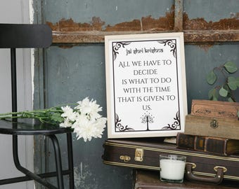 Inspirational Quote Wall Art – Timeless Life Philosophy Print – Minimalist Motivational Poster – Classic Typography Art