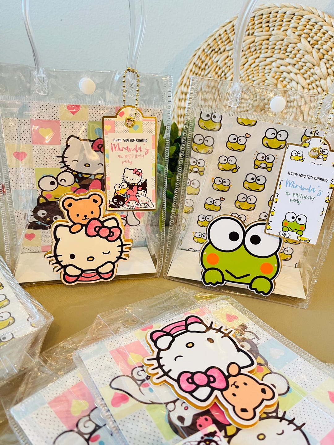 12 Pack Cat Theme Party Favor Gift Boxes, Cute Kitty Cat Paper Boxes With Handles, Animal Pattern Goody Treat Boxes, Birthday Party Gift Boxes, Kids Themed Party Gift Boxes
