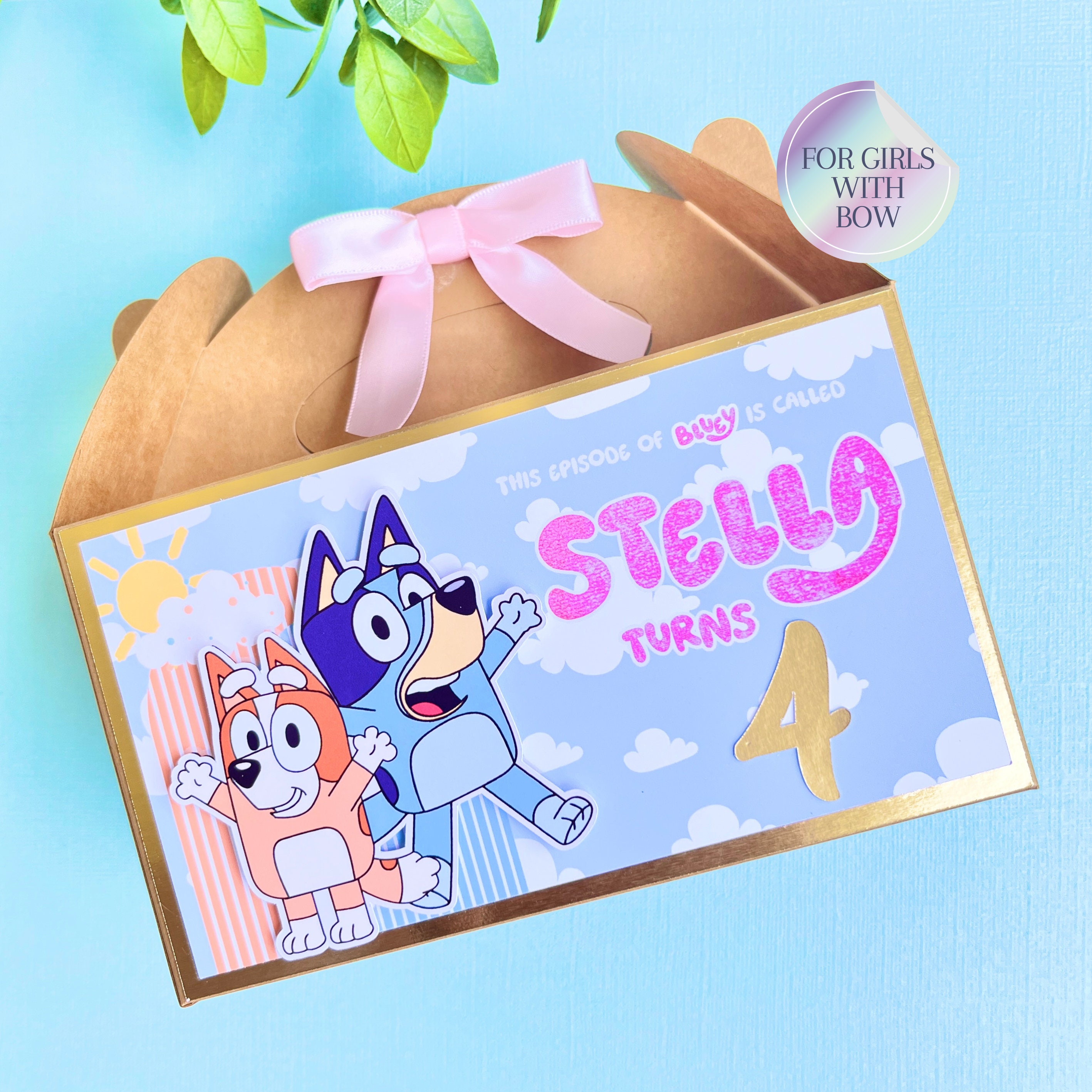 Bluey Gable Treat Boxes