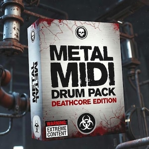 Metal Drum Grooves Vol. 2: Songwriter Edition - MIDI Drum Loops (PDF Included