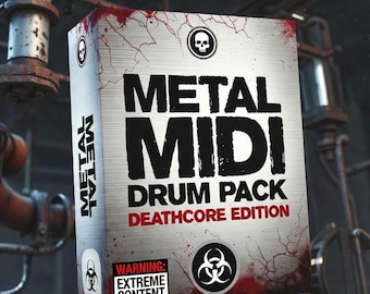 Metal Drum Grooves Vol. 2: Songwriter Edition - MIDI Drum Loops (PDF Included