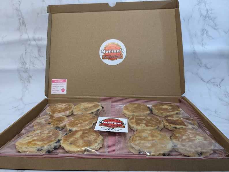 Welsh Date Cakes: Freshly Baked, Letterbox Delivery - Etsy UK