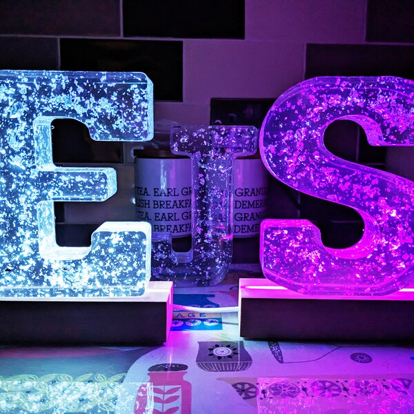Light up Letters Etsy UK