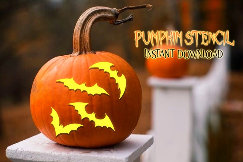Bat Stencil Printable Pumpkin Stencil Pumpkin Bat Pumpkin Etsy bat-stencil-printable-pumpkin-stencil-pumpkin-bat-pumpkin-etsy