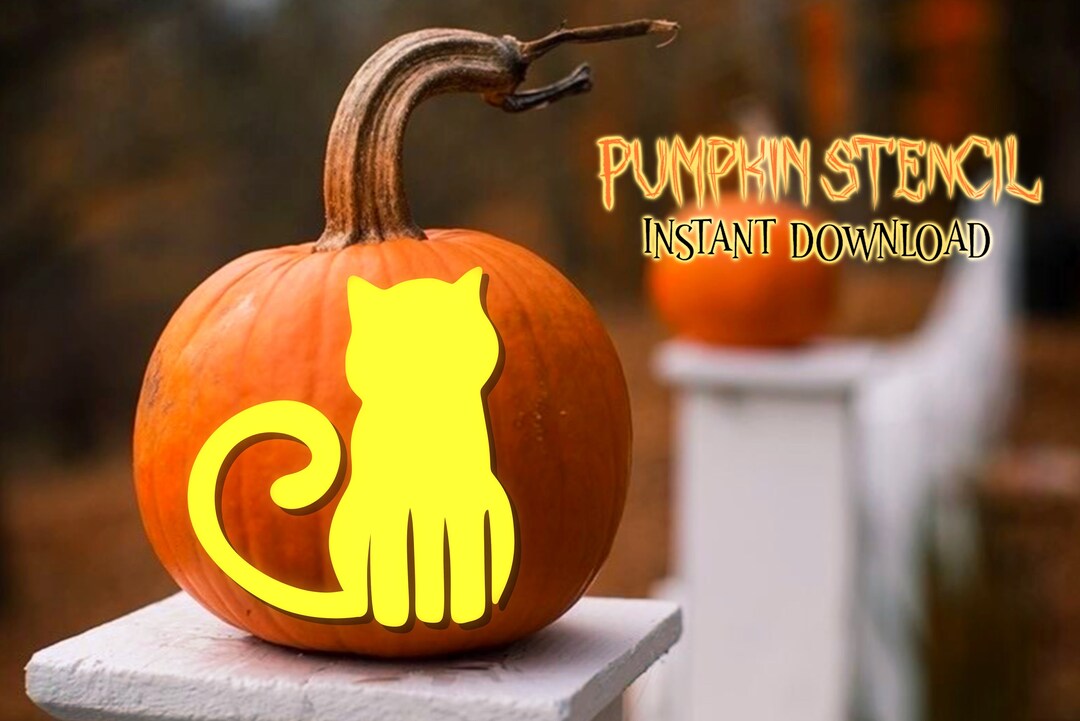 Cat Stencil Printable Pumpkin Stencil Pumpkin Cat Pumpkin Carving cat-stencil-printable-pumpkin-stencil-pumpkin-cat-pumpkin-carving