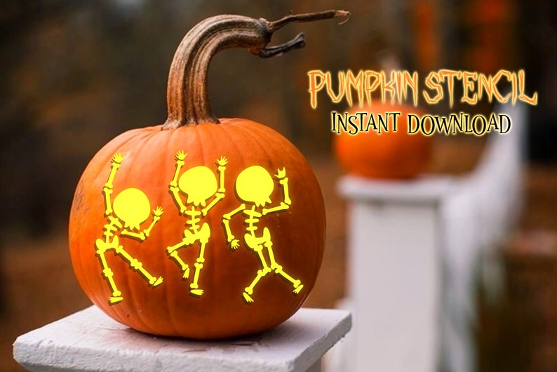 skeleton-party-stencil-printable-pumpkin-stencil-pumpkin-skeleton