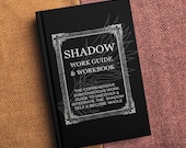 Shadow Work Guide & Workbook – Printable PDF Inner Work Journal with CBT Worksheets, Anxiety Prompts, Daily Therapy Tool for Self Healing