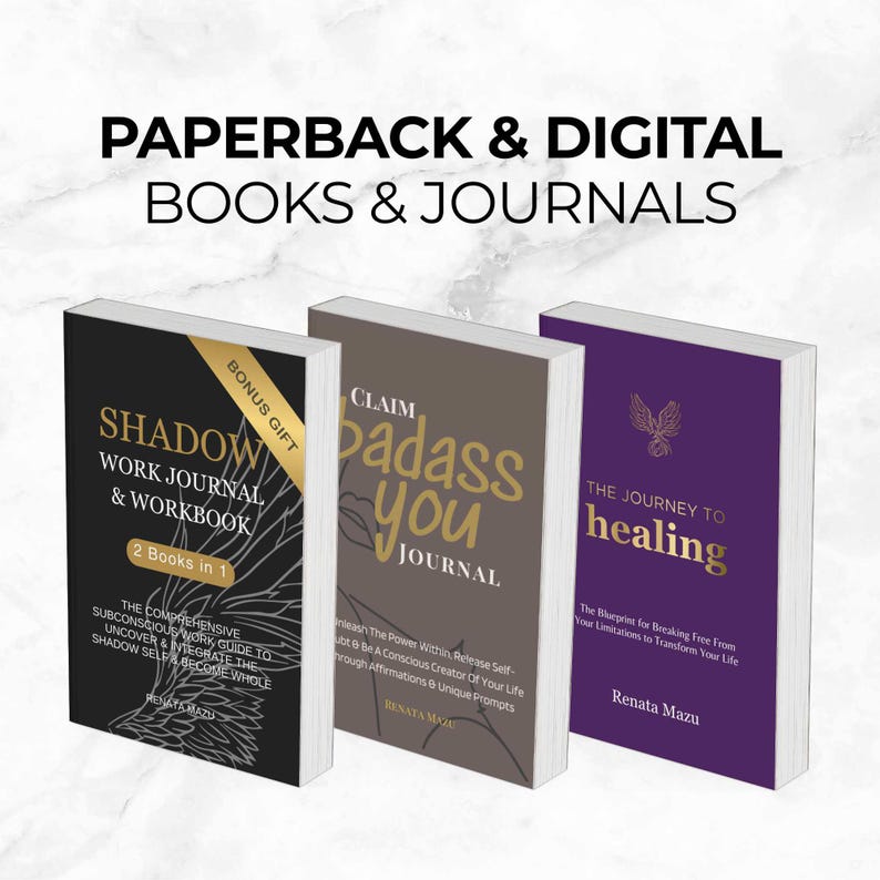 Shadow Work Journal & Workbook - Guided Prompts for Self Healing Inner ...