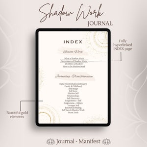Shadow Growth Journal.pdf Shadow Work Journal PDF – 188-page Digital Workbook + CBT Prompts for ...