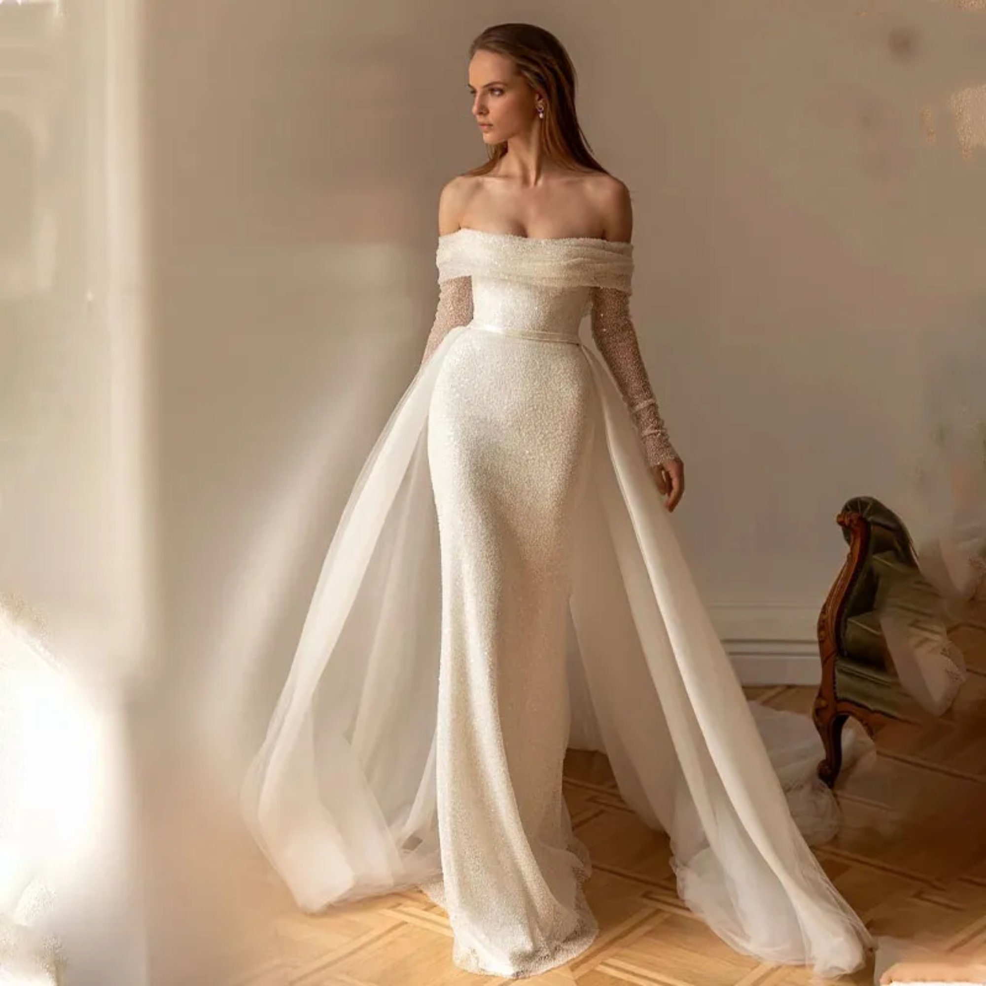 Short frock shop with long tail