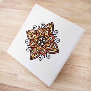 Mandala wall hanging home decoration peace tranquil multiple color variations