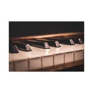 Timeless Melodies: Classic Piano Canvas Prints in Multiple Sizes