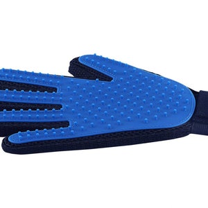 1 Pair Pet Grooming Glove, Deshedding Brush Glove, Pet Hair Remover, De-shedding Gloves Perfect for Dog & Cat