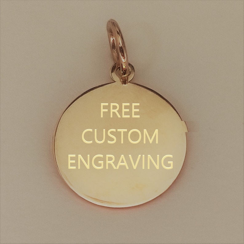 14k Solid Gold Compass Necklace Gold Compass Pendant 14k Etsy