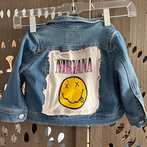 Nirvana Denim Jacket - Etsy