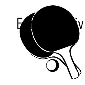 Tischtennisschläger SVG – Plotterdatei für Cricut & Silhouette–Tischtennis Paddle Design–svg dxf pdf eps ps emf–Digitaler Sofort-Download