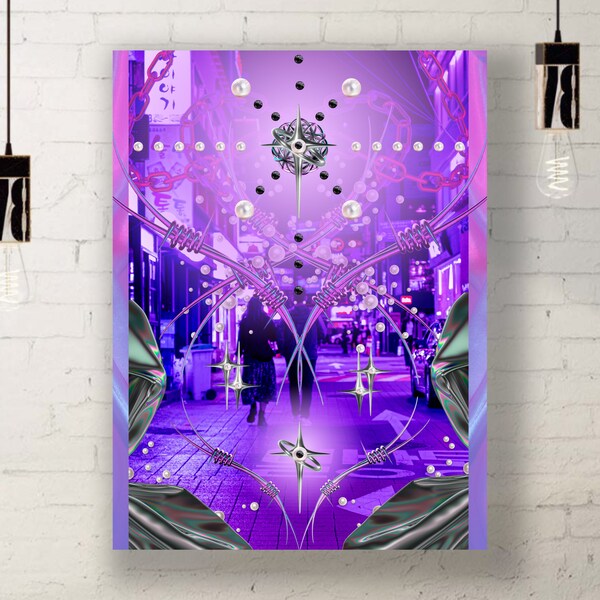 Cybercore Room Decor Etsy