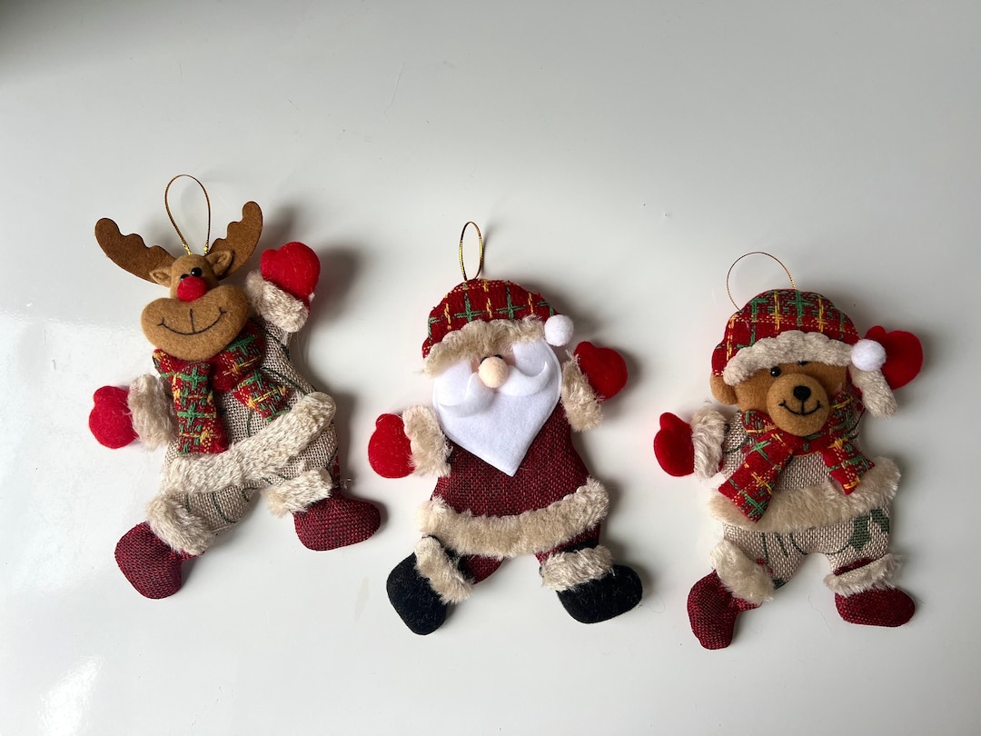 Christmas Tree Decor Xmas 2024 Gifts Santa Decor Snowman Etsy UK