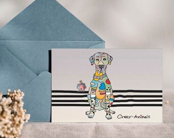 Lustige Postkarten Tiere - Hundeliebhaber - Postkarten kaufen - Tierpostkarten - Tierliebhaber - witzige Tiere - lustige Tierbilder
