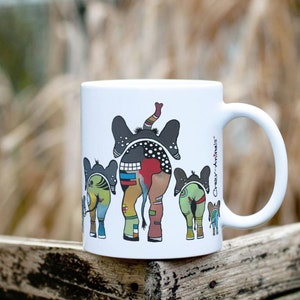 Funny mug - funny gifts - for animal lovers - elephant mug - dad gift - funny mugs - funny gifts