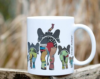 Lustige Tasse – witzige Geschenke – für Tierliebhaber – Tasse Elefant – Geschenk Papa – witzige Tassen – lustige Geschenke