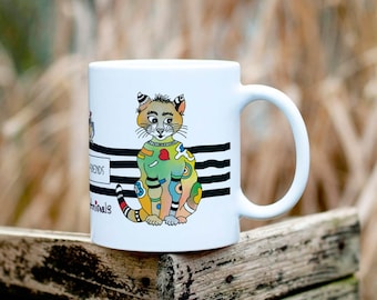 Lustige Tassen – witzige Tassen – Kaffeetasse – Teetasse – lustige Geschenke – Geschenke für Tierfreunde – witzige Geschenke