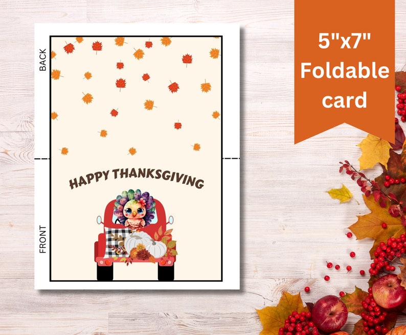 Printable Thanksgiving Card Digital - Il 794xN.5525277130 Bp17 