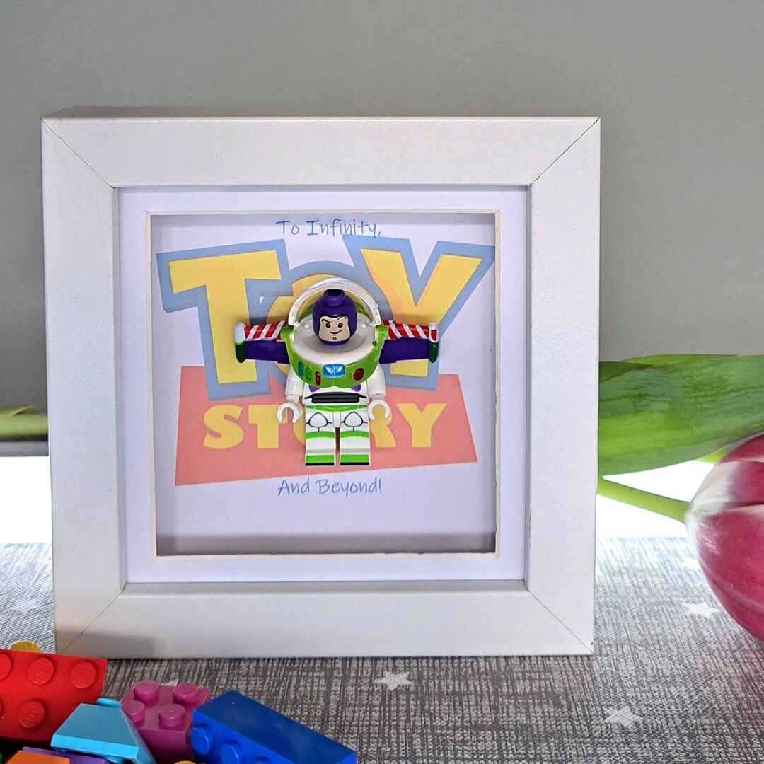 Custom TV, Game and Movie Character Minifigure Frames Personalised Gift ...