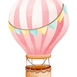 Summer Spring Bulletin Board Printable: Hot Air Balloon Decor (A4 PDF ...