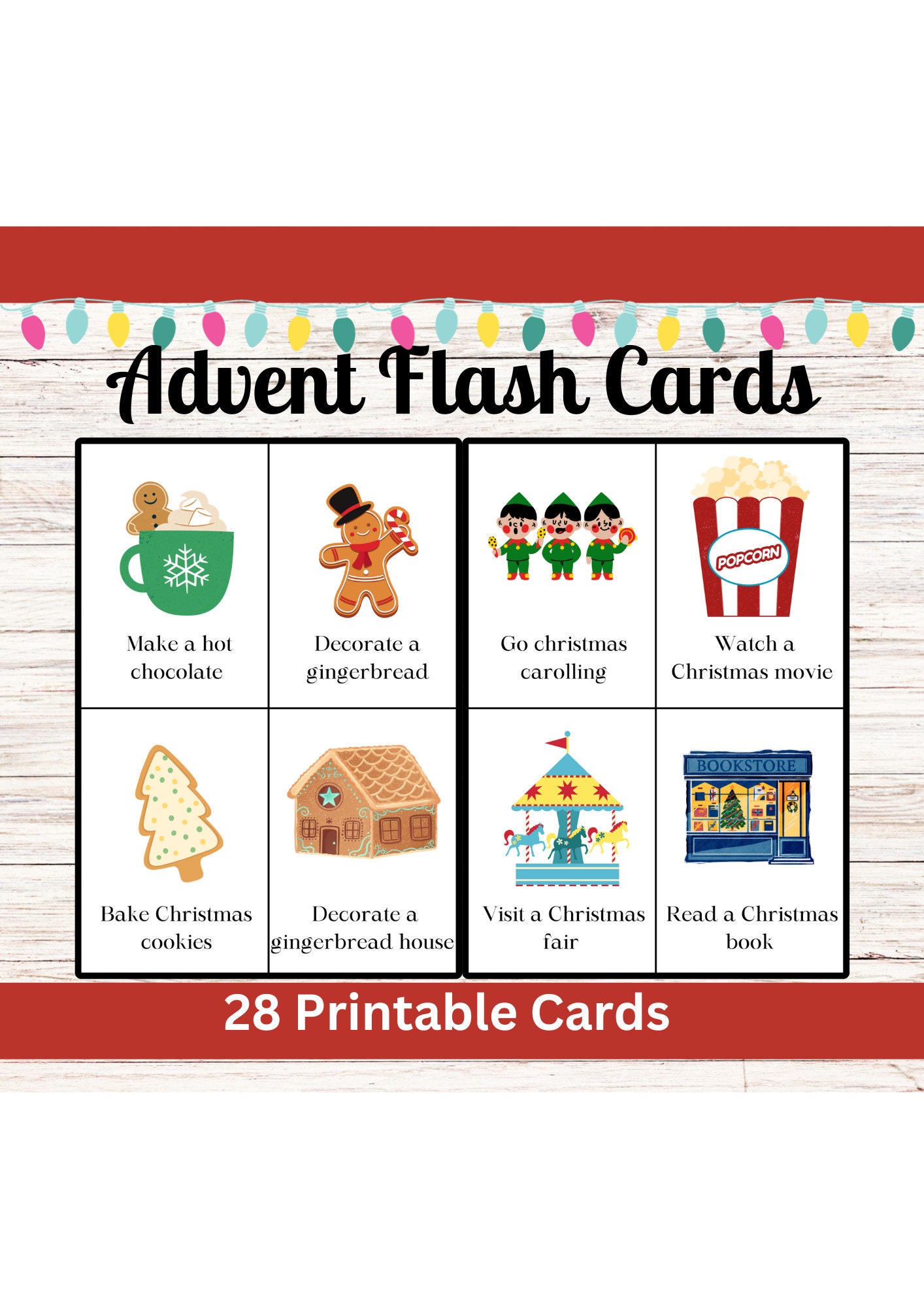 Advent Calender Cards for Kids, 28 Printable Advent Activity Cards, Christmas Bucket List Printable Cards, Kids Advent Calender Activities - Etsy advent-calender-cards-for-kids-28-printable-advent-activity-cards-christmas-bucket-list-printable-cards-kids-advent-calender-activities-etsy