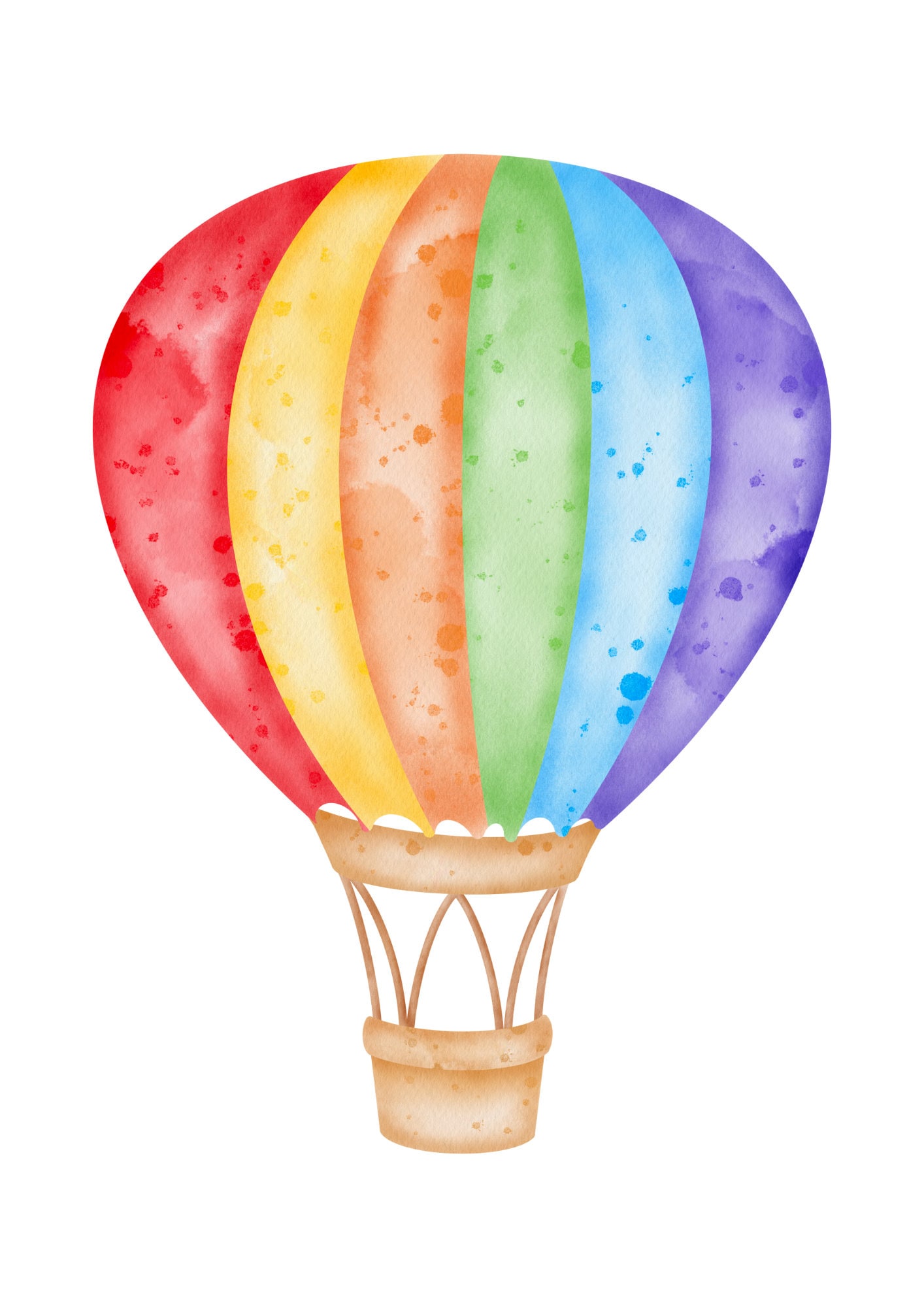 Summer Spring Bulletin Board Printable: Hot Air Balloon Decor (A4 PDF ...