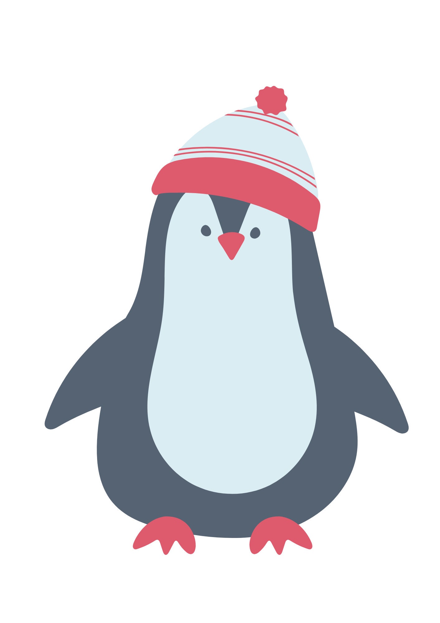 Christmas Bulletin Board, Winter Bulletin Board Kit, Christmas Penguin