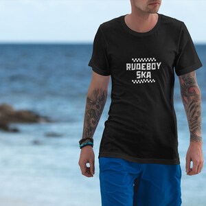 Rudeboy Ska classic tee.  Great gift for Ska music fans. Gift for him and her.