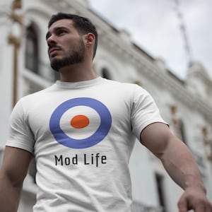 MOD LIFE t-shirt, British Culture, Music, We are the Mods