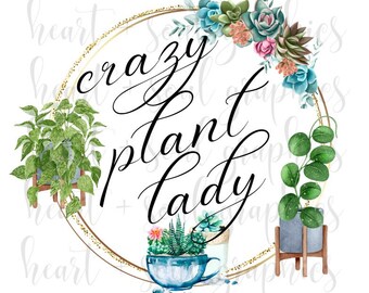 Descarga digital de Crazy Plant Lady