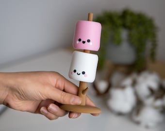 Kawaii Marshmallow Home Decor | Tischdeko für das Gamingzimmer oder Büro im Kawaii Japan Anime und Manga Look