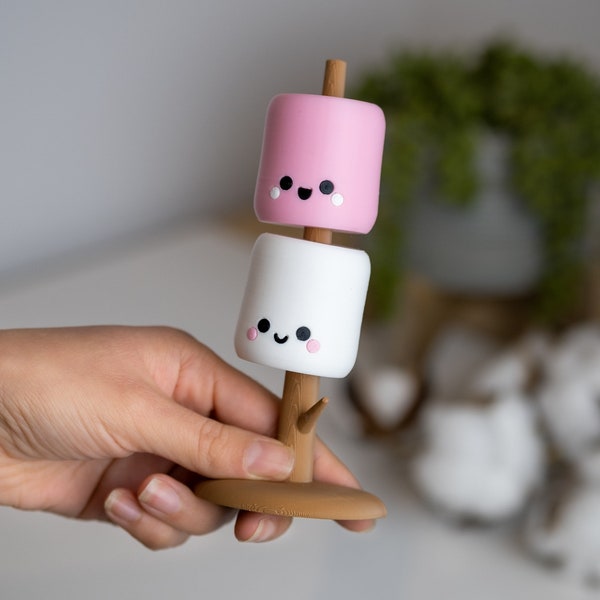 Kawaii Marshmallow Home Decor | Tischdeko für das Gamingzimmer oder Büro im Kawaii Japan Anime und Manga Look