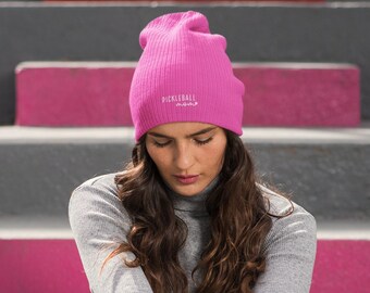 Pickleball Mom Beanie,Pickleball Mütze,Pickleball Geschenk für Frauen,Lustige Spruch Mütze,Pickleball Spieler Mütze