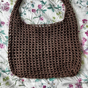 Crochet Net Tote Bag