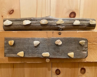 Unique Driftwood Coat Rack, Rock Coat Rack, Beach Coat, Beach decor, Towel Hanger, Sea Shells, Hat Rack, Home Decor, Coat Hanger, coatrack