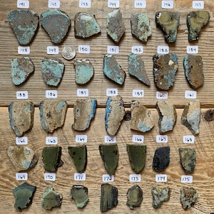 Boutons de cuisine uniques Boutons d'armoires Poignées de tiroir Poignées en pierre Poignées de tiroir Poignées de salle de bain Boutons nature Armoires de cuisine Boutons de poterie image 9