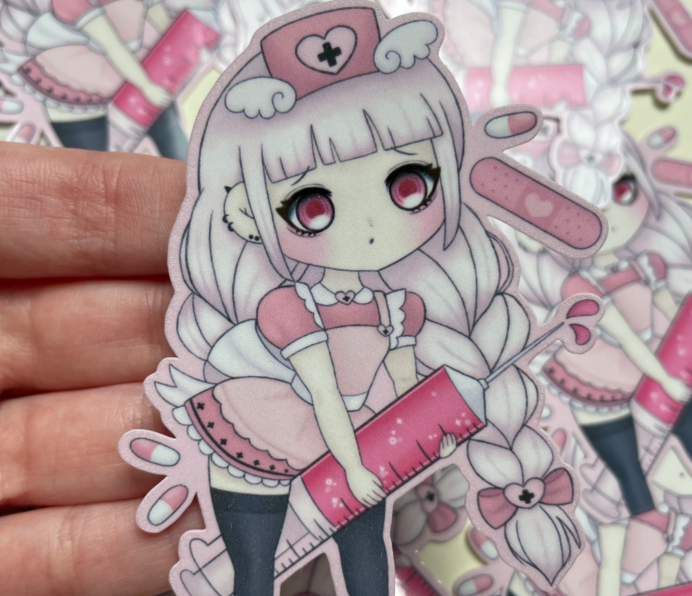 Pastel Goth Yami Kawaii Menhera Creepy Cute Anime' Sticker