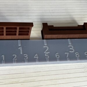 Vintage Bar For Pubs Restaurants Cafes , HO Scale 1:87, Brown Painted image 7