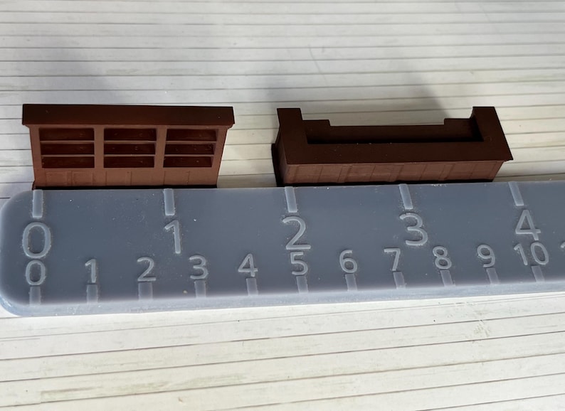 Vintage Bar For Pubs Restaurants Cafes , HO Scale 1:87, Brown Painted image 7