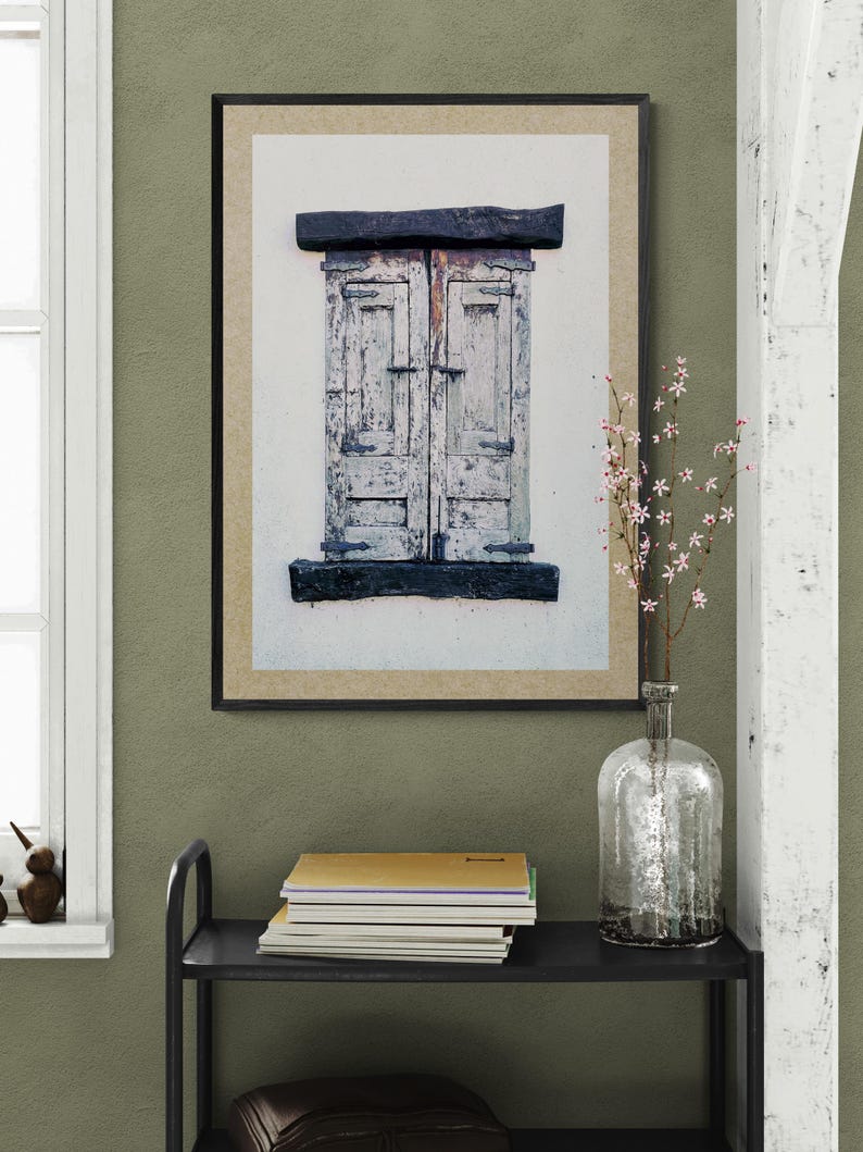 Old Wooden Window Shutters, Abstract Shutter, Architectural Shutter ...