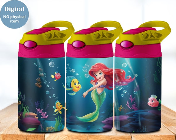 12oz Kids Flip Top Sippy Cup Sublimation Design, Under the Sea, Fish Flip  Top Kids Sublimation Design, Instant Download, Tumbler Template 