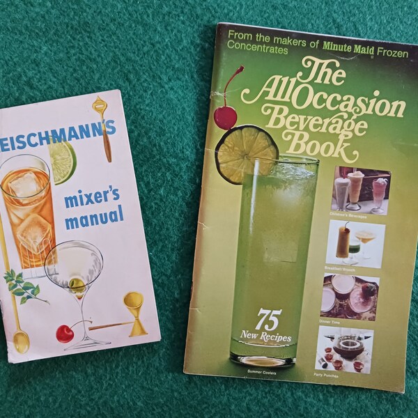 1955 Fleischmann's Mixer's Manual